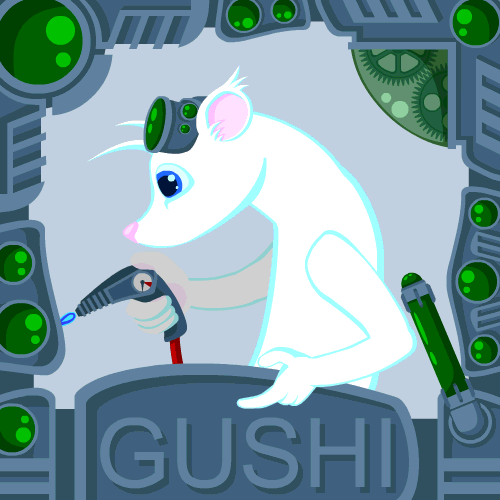 First ever *animated* image anyone's done of the white tube-rat, this one's by Phil Da Feline. First ever *animated* image anyone's done of the white tube-rat, this one's by Phil Da Feline.