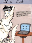 My badge for AC '03, done by the amazing Sai Kennedy of www.webvirus.org