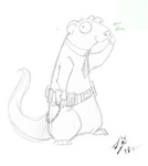 A quick Jen Seng sketch at Anthrocon