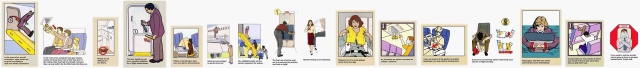 What if Airline Safety Cards told how the airline employees really felt?