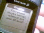 Aah, the age of technology.  I wonder if Alexander Graham Bell ever thought of this happening.