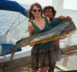 Nduli of www.sleepycheetah.com is neither the fish, nor the Mexican Guy in this photo.  Or so she says :)
